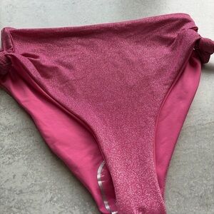 L Space Malibu Barbie Collection Pink Bummin Bikini Bottom XS